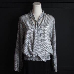 New Collection | Made in Italy Long Sleeve Blouse
